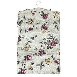 City‎ Scape Lingerie Bag Vintage 90s Hang Fold Travel Jewelry Cosmetic Organizer